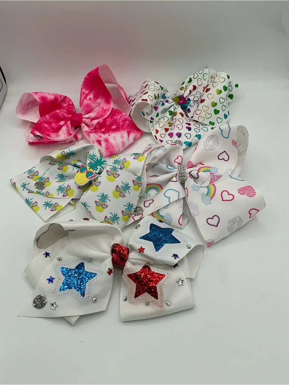 Jojo and etc set of 5 bows